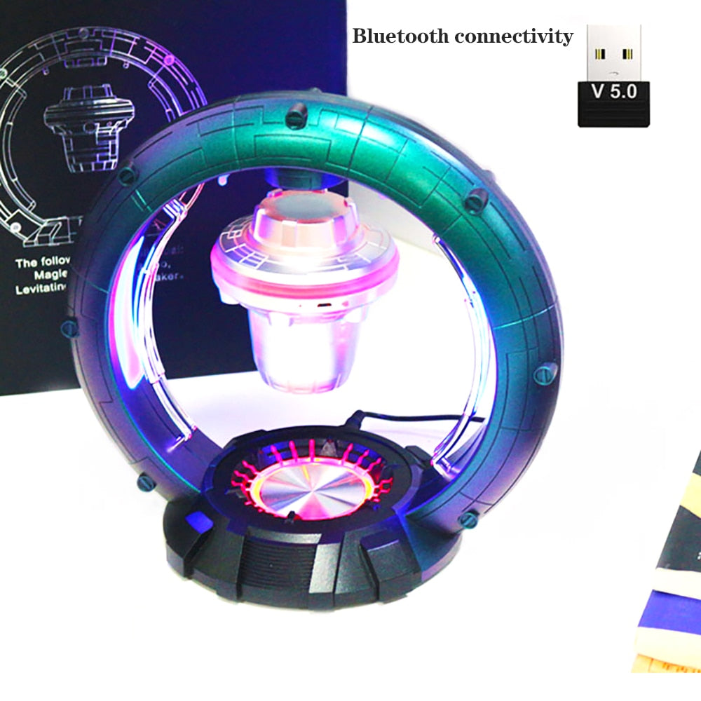 Sikunuo | Magnetic Levitating Spacecraft Speaker Night Lamp