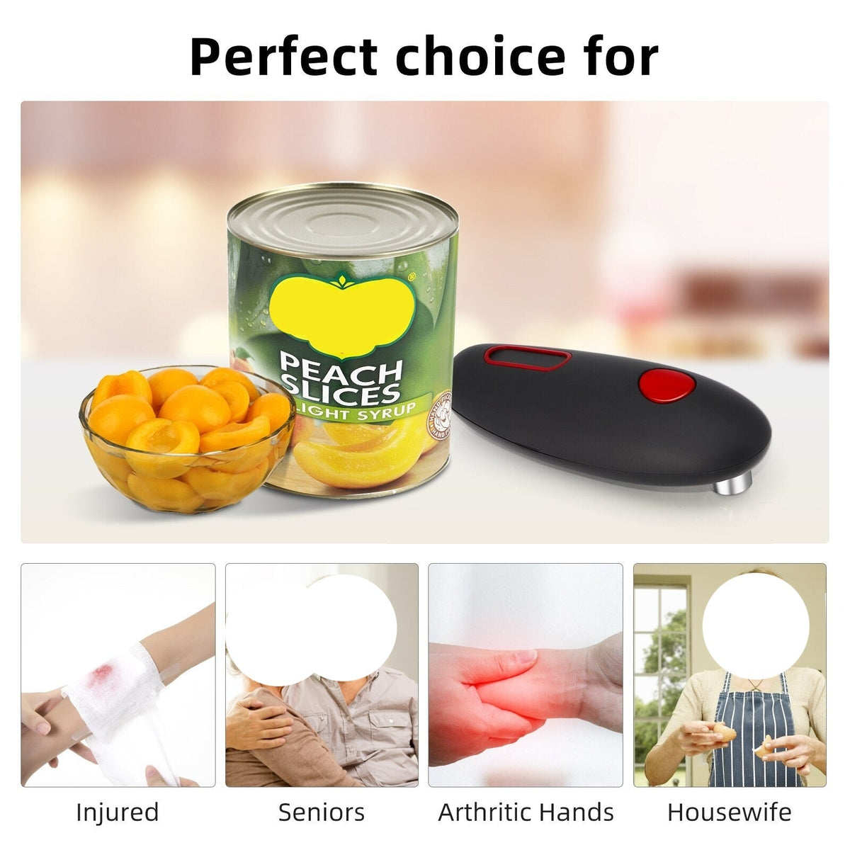 Sikunuo | One Touch Automatic Can Opener
