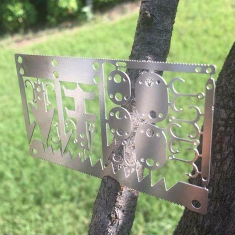 Sikunuo | 22in1 Stainless Steel Outdoor Survival Pocket Tool