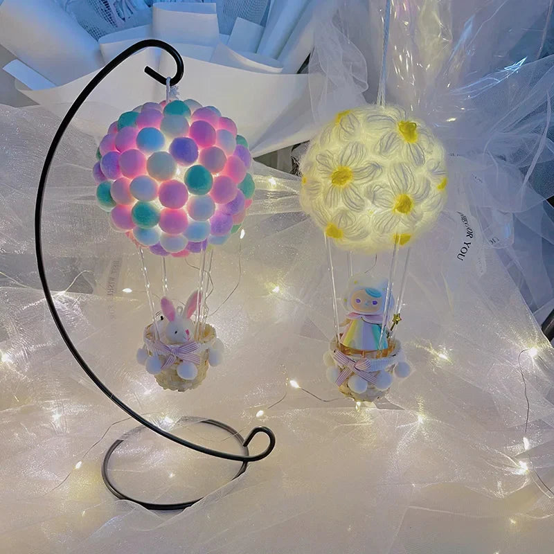 Sikunuo | DIY Hot Air Balloon-Shape Flying Animals Night Lamp