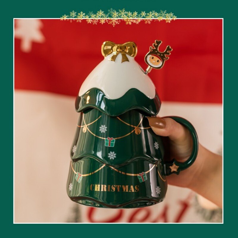 Sikunuo | 3D Creative Christmas Tree Mug