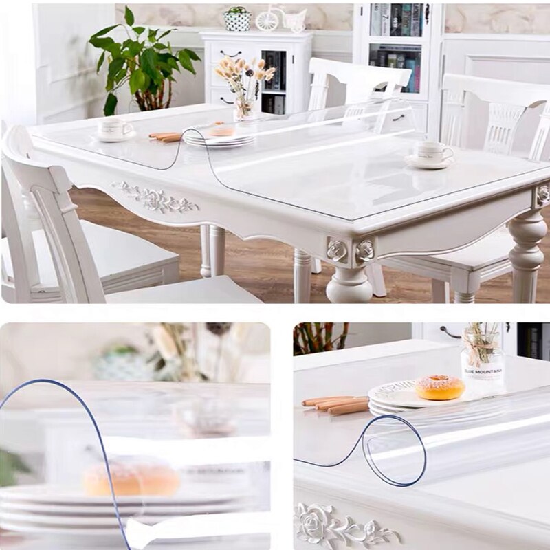 Sikunuo | Soft Clear Cover Transparent Table Mat