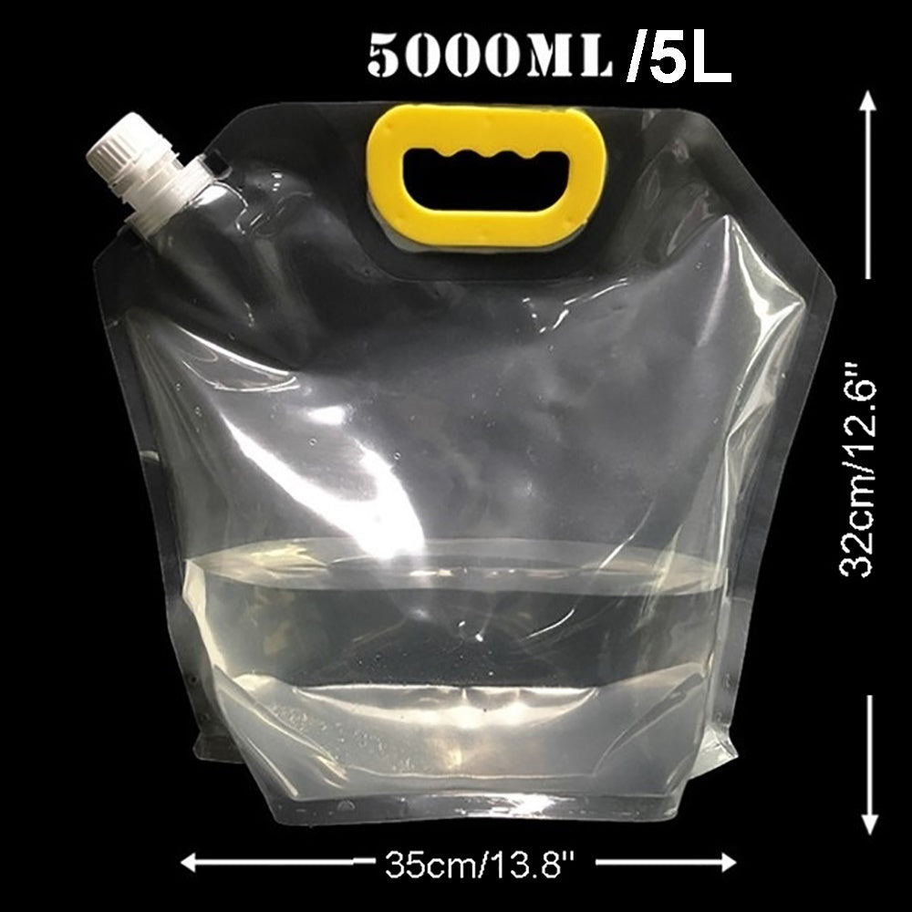 Sikunuo | Reusable Transparent Liquid Dispenser Bag