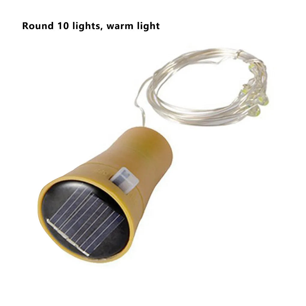 Sikunuo | Solar-Powered Bottle Cork String Lights