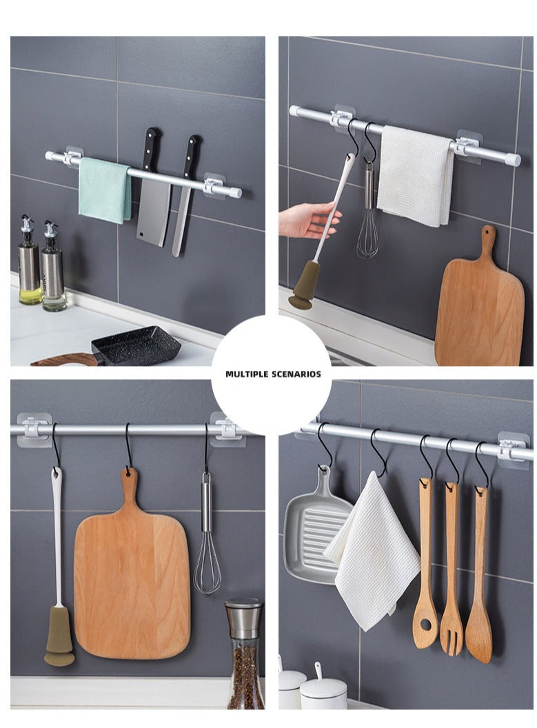 Sikunuo | Self Adhesive Curtain Rod Holder