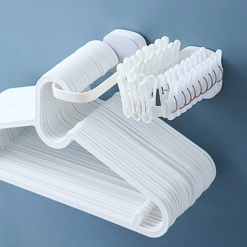 Sikunuo | Self-Adhesive Foldable Wardrobe Clothes Organizer