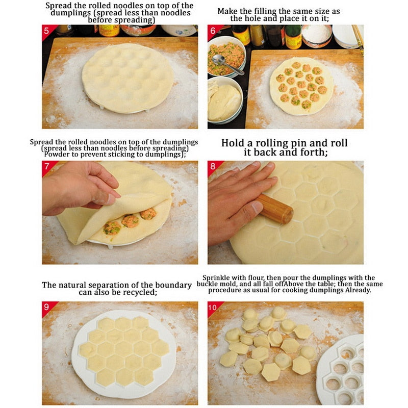 Sikunuo | Easy Dumpling Maker Dough Press Mould