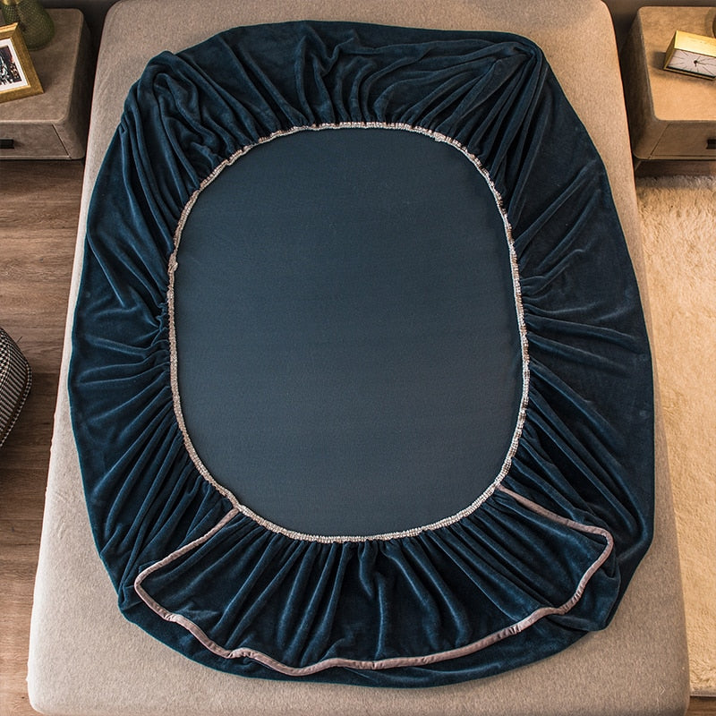 Sikunuo | Non-Slip Elastic Thick Soft Mattress Cover
