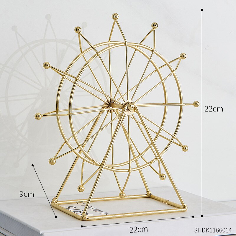 Sikunuo | Modern Metal Rotating Home Office Decor