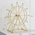 Sikunuo | Modern Metal Rotating Home Office Decor