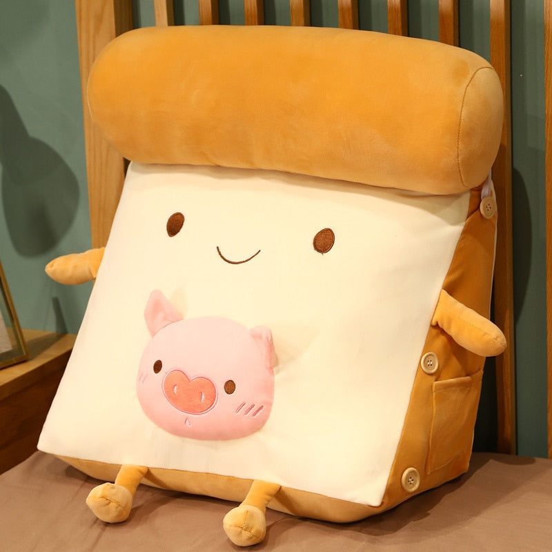 Sikunuo | Fruity Toast Bread Comfy Pillow