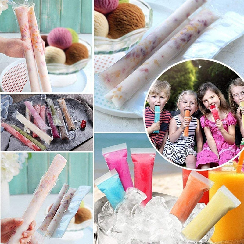 Sikunuo | Easy Ice Popsicle Maker Bag Set