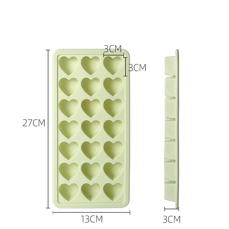 Sikunuo | Creative Heart Ice Maker Mold
