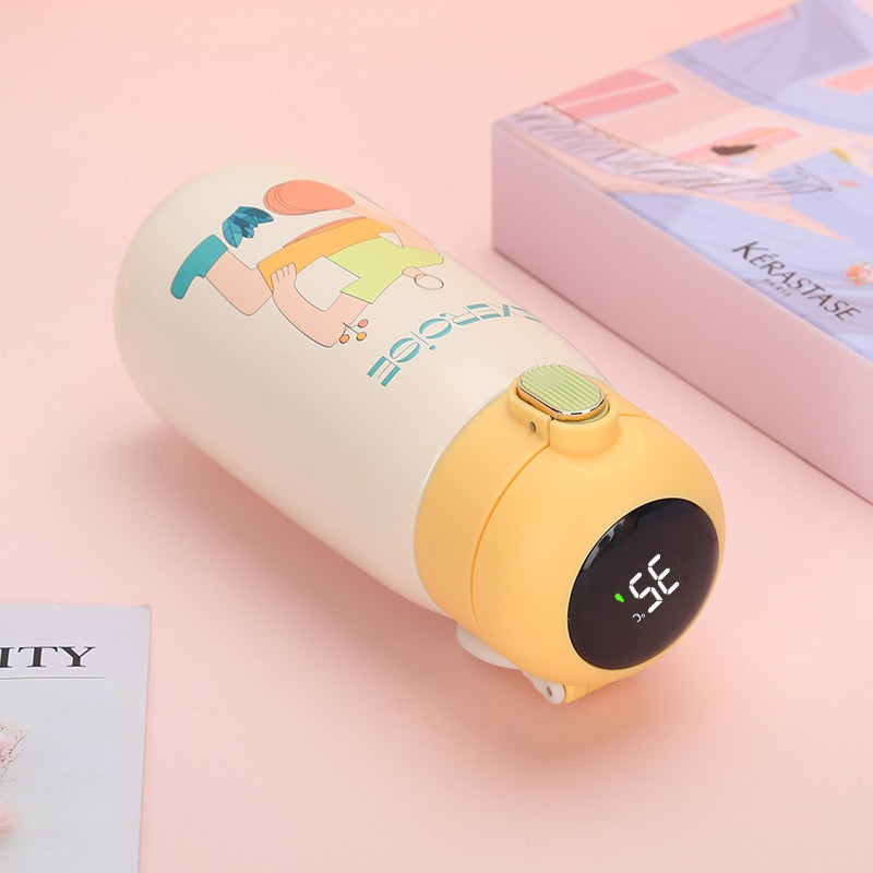 Sikunuo | Funky LED Temperature Display Thermal Water Bottle