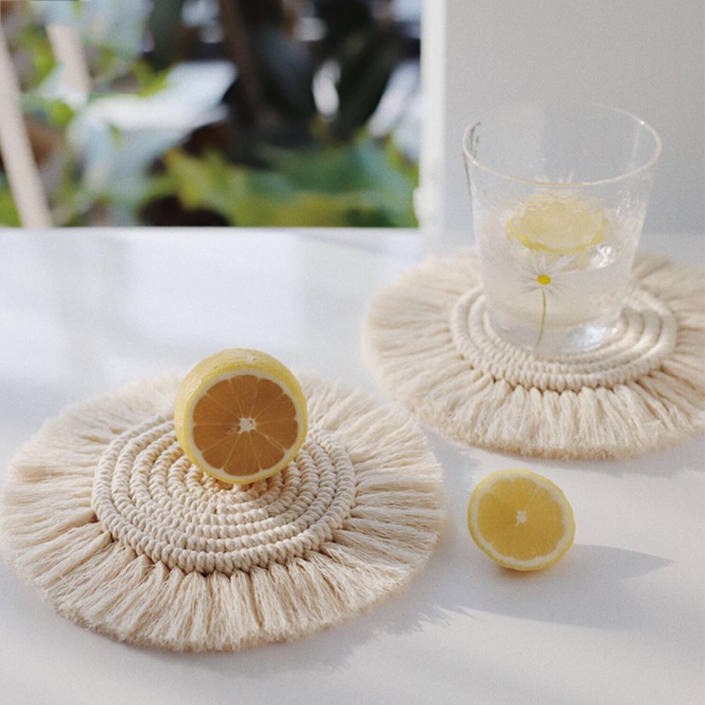 Sikunuo | Nordic Macrame Cup Cloth Coaster