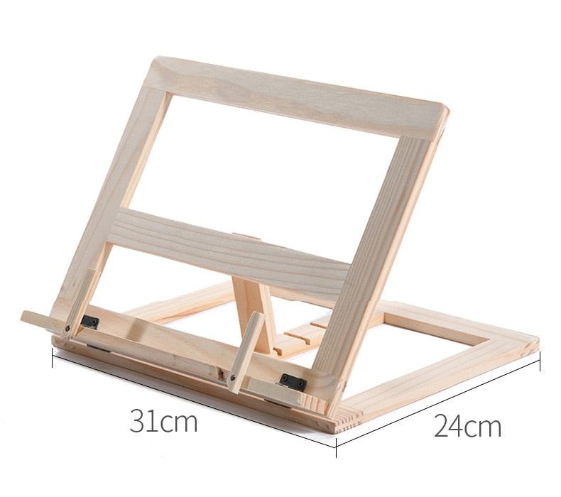 Sikunuo | Creative Bookworm Wooden Tablet Stand