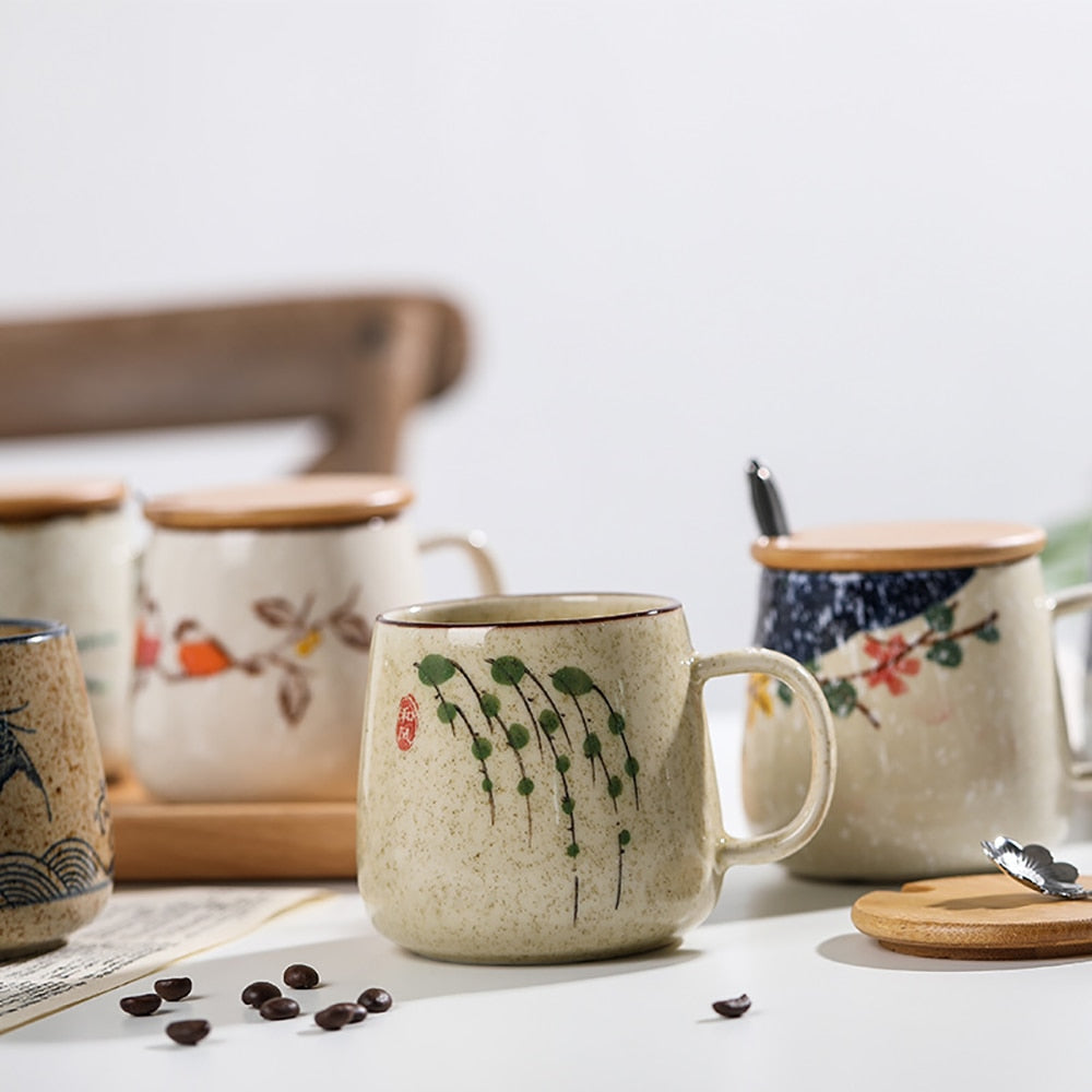 Sikunuo | Japanese Retro Handmade Ceramic Cups