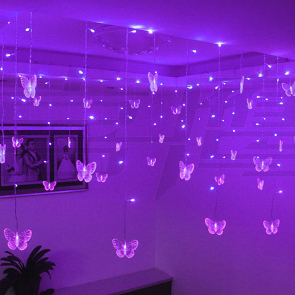Sikunuo | Butterfly LED Curtain Lights