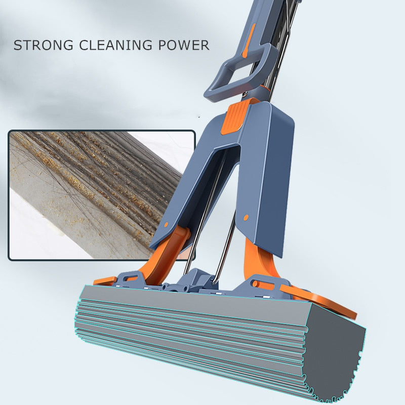 Sikunuo | Handle Ease Foldable Effortless Floor Mop