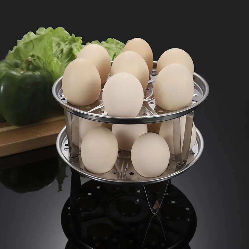 Sikunuo | Stainless Steel Quick Egg Steamer Rack