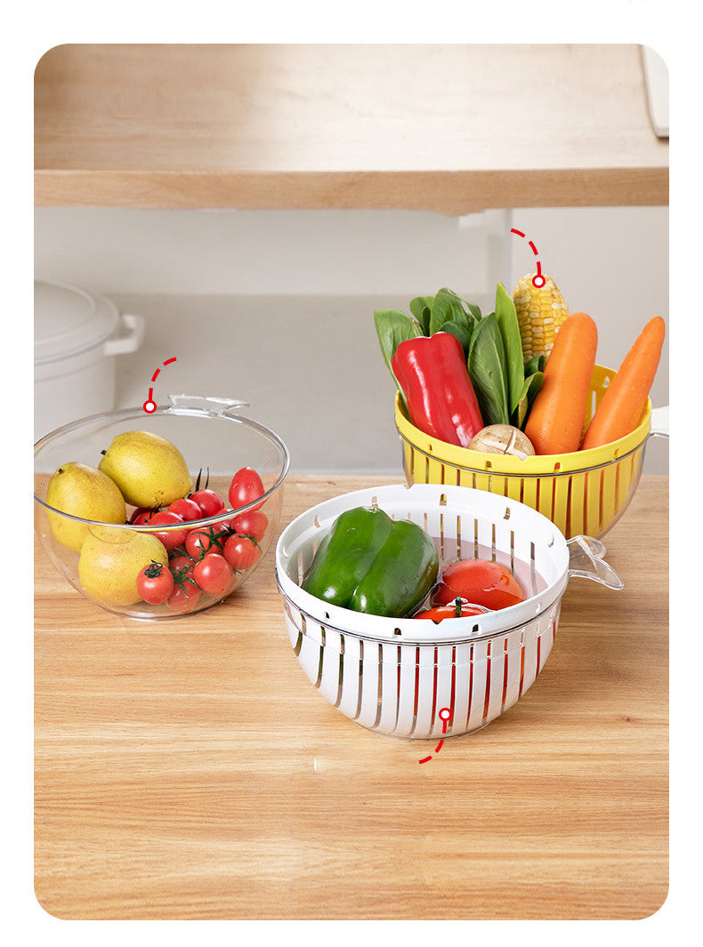 Sikunuo | Double Layer Quick Drainer Basket