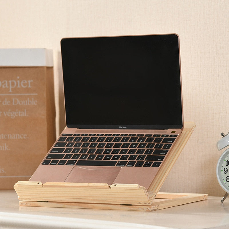 Sikunuo | Creative Bookworm Wooden Tablet Stand