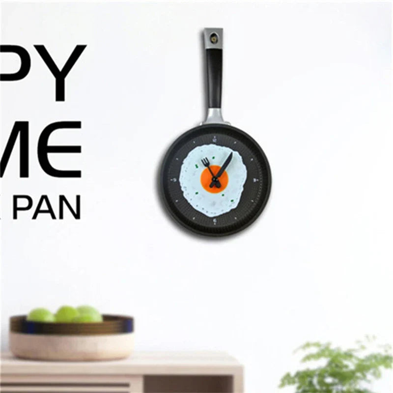 Sikunuo | Omelette Pot-Shaped Wall Clock
