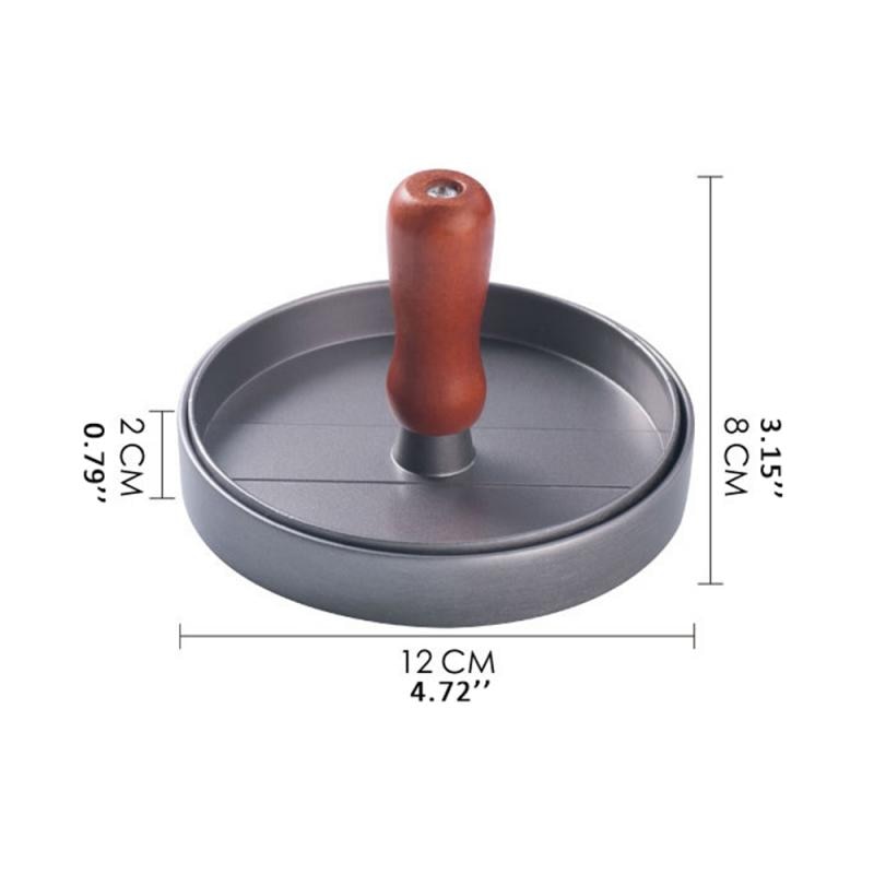 Sikunuo | Non-Stick Easy Hamburger Meat Presser Tool