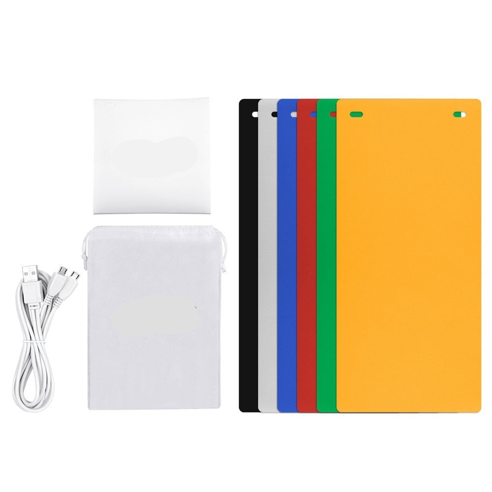 Sikunuo | Mini Foldable Led Light Photo Studio Box