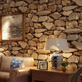 Sikunuo | 3D Stone Pattern Retro Wallpaper