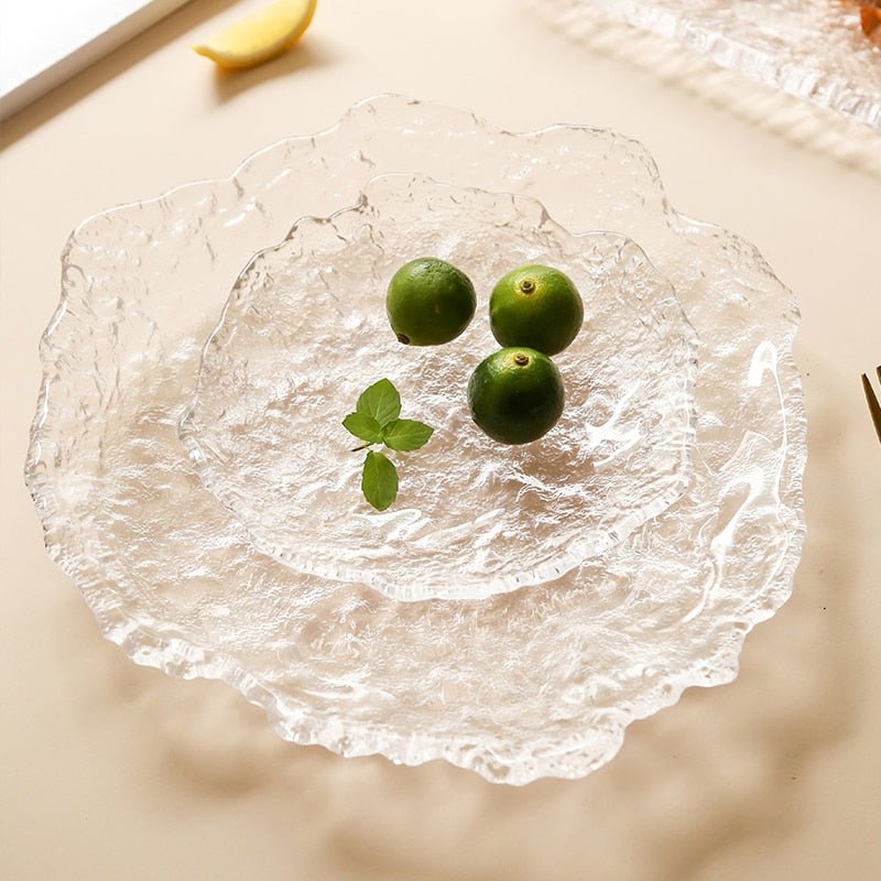 Sikunuo | Nordic Frozen Style Glass Plates