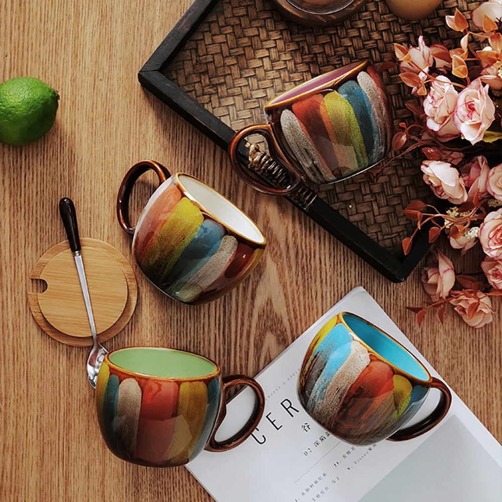 Sikunuo | Collectible Colorful Handmade Coffee Mug