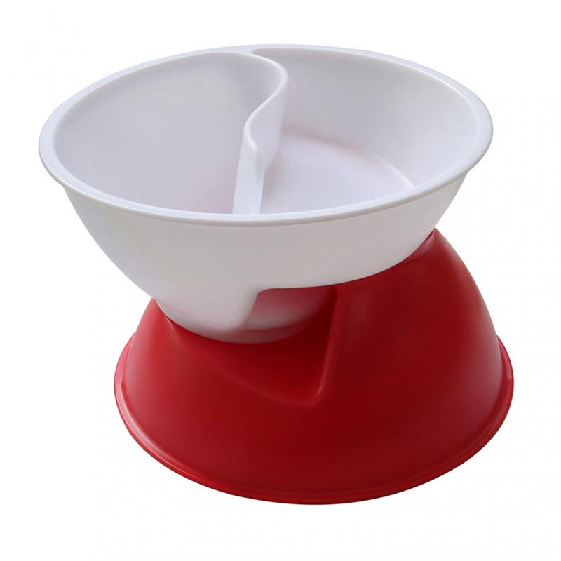 Sikunuo | Creative Separated Double Bowls With Handle