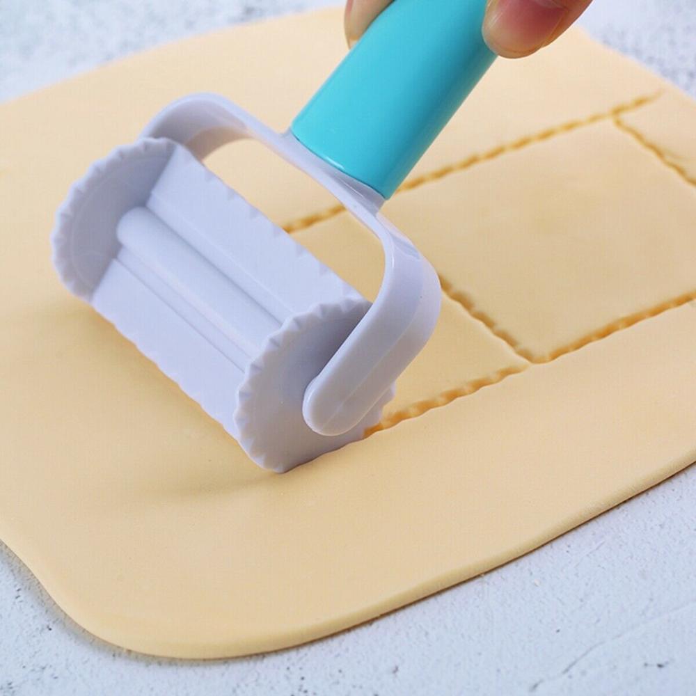 Sikunuo | 3Pcs Cake Decorating Dough Cutter Roller