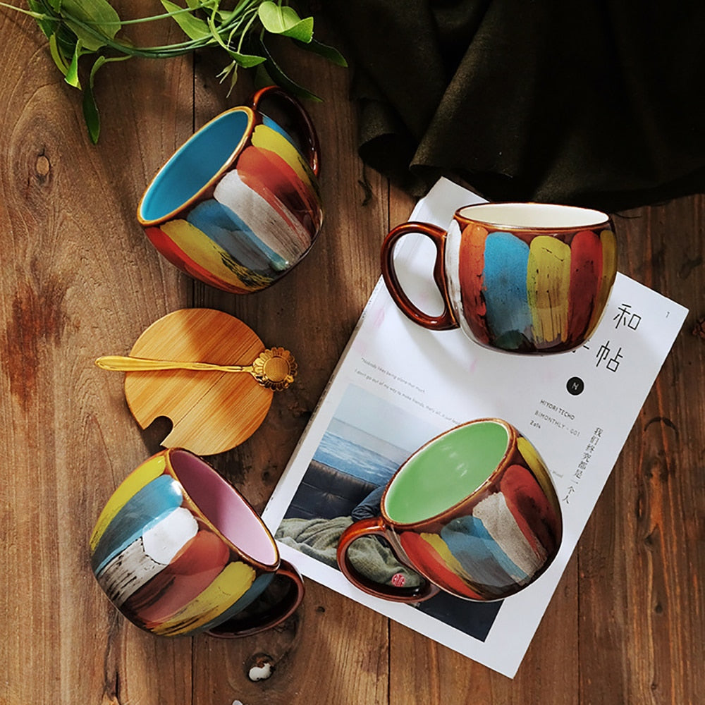 Sikunuo | Collectible Colorful Handmade Coffee Mug