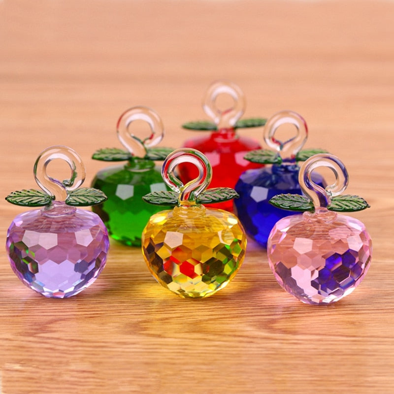 Sikunuo | Elegant Crystal Apple Tree Home Decor