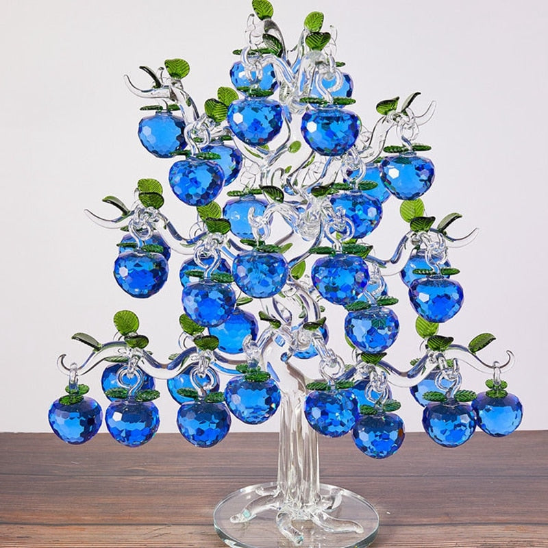 Sikunuo | Elegant Crystal Apple Tree Home Decor