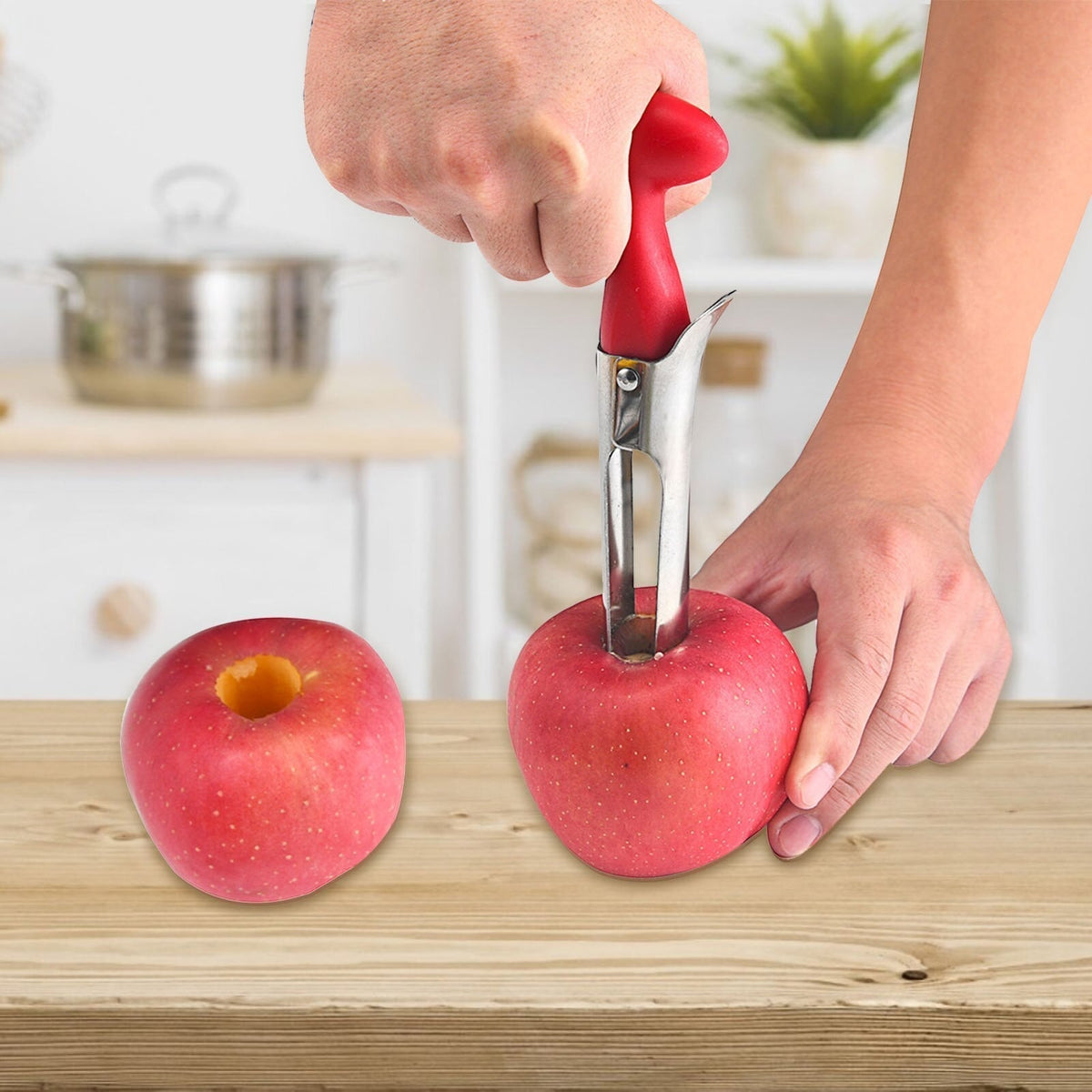 Sikunuo | Stainless Steel Apple Seed Remover Tool