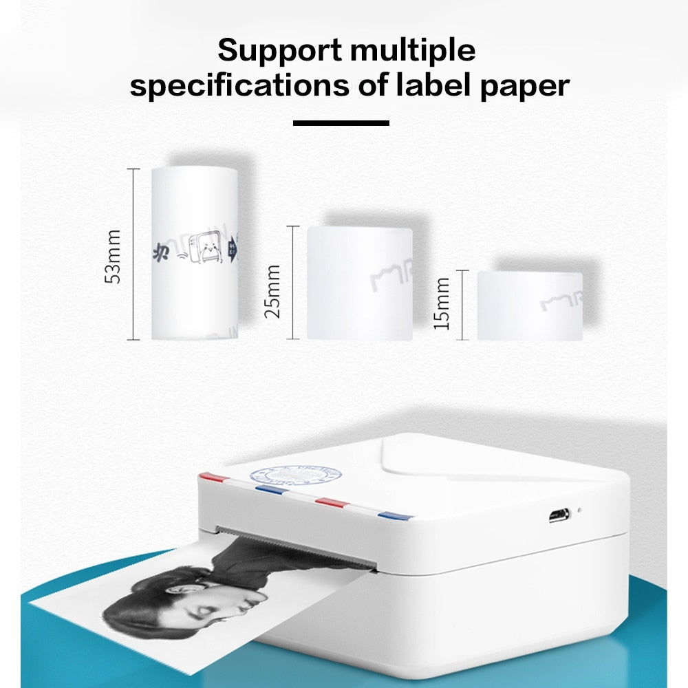 Sikunuo | Quick Snap Mini Portable Photo Printer