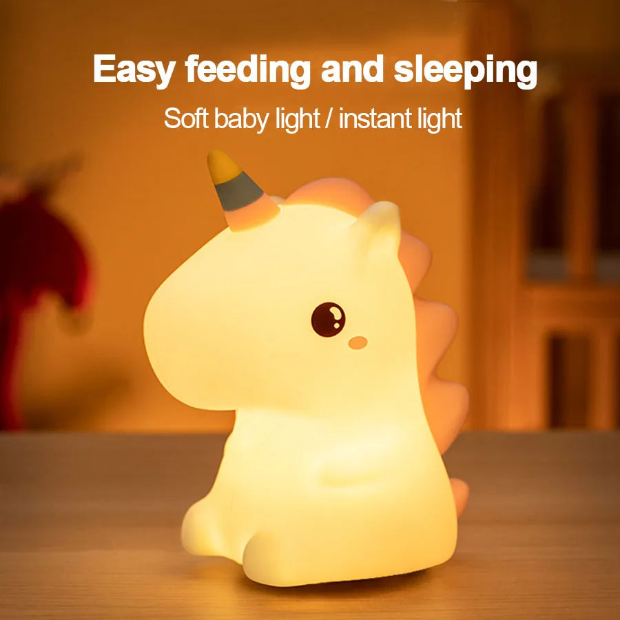 Sikunuo | Dreamy Unicorn Soft LED Bedroom Led Lamp