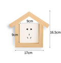 Sikunuo | Creative House Design Light Switch Cover