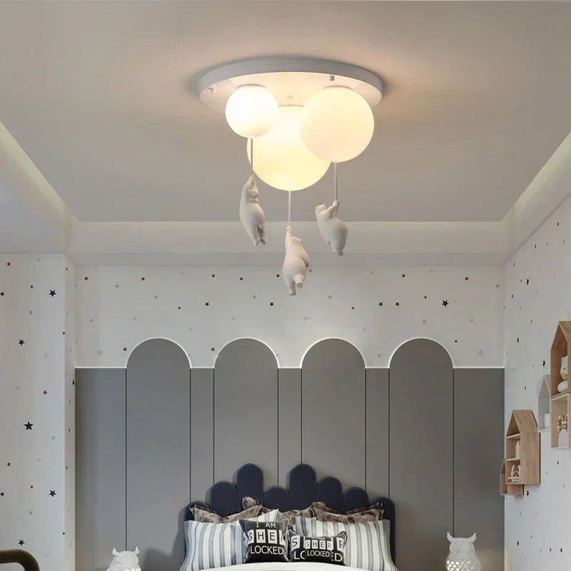 Sikunuo | Hanging Bears Balloons Lamp