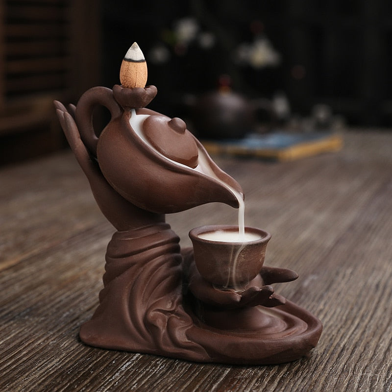 Sikunuo | Zen Tea Backflow Incense Burner