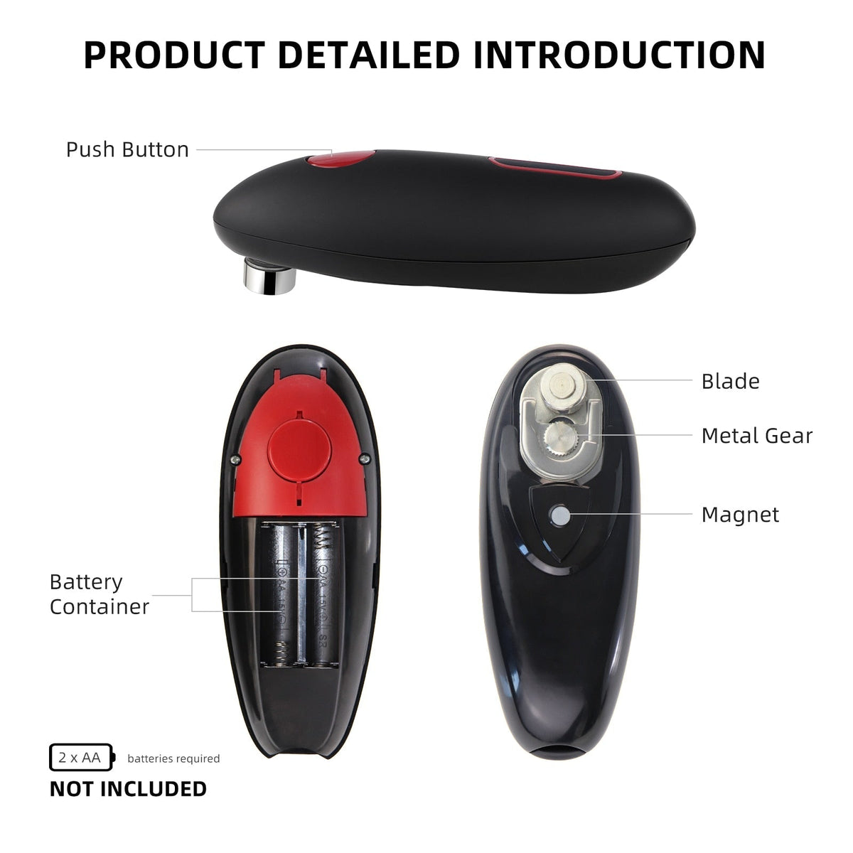 Sikunuo | One Touch Automatic Can Opener