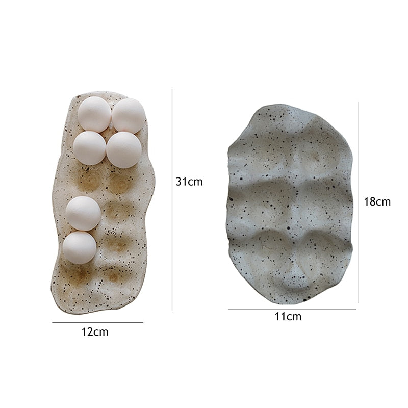 Sikunuo | Nordic Resin Egg Storage Tray