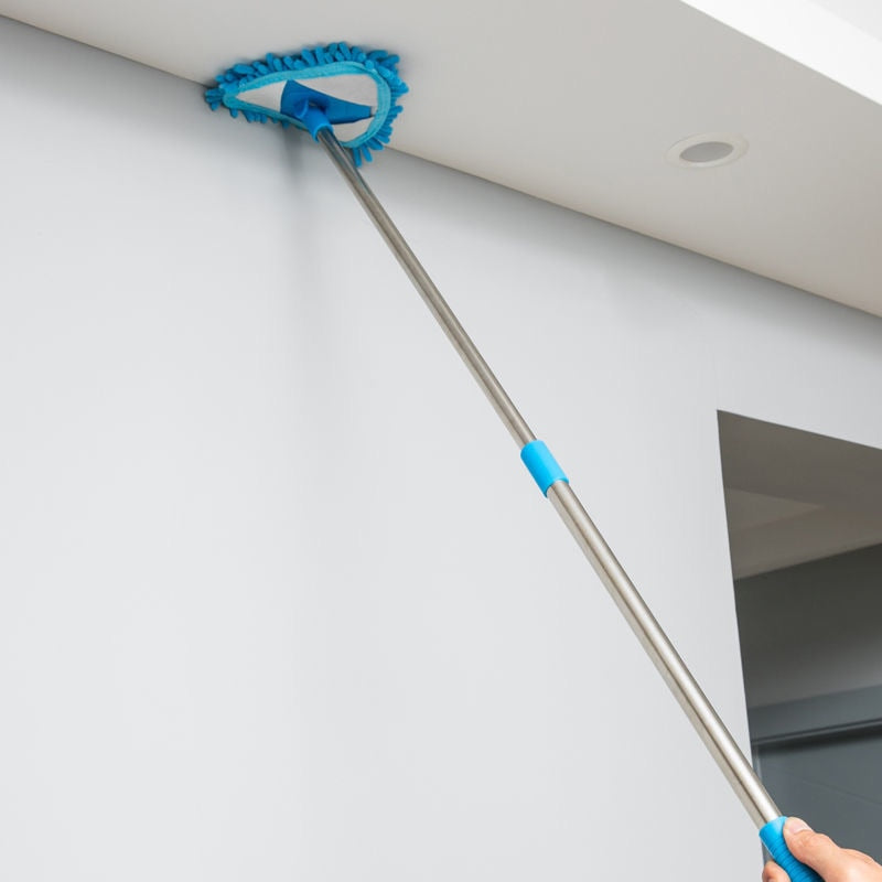 Sikunuo | Rotatable Telescopic Stainless Steel Cleaning Mop