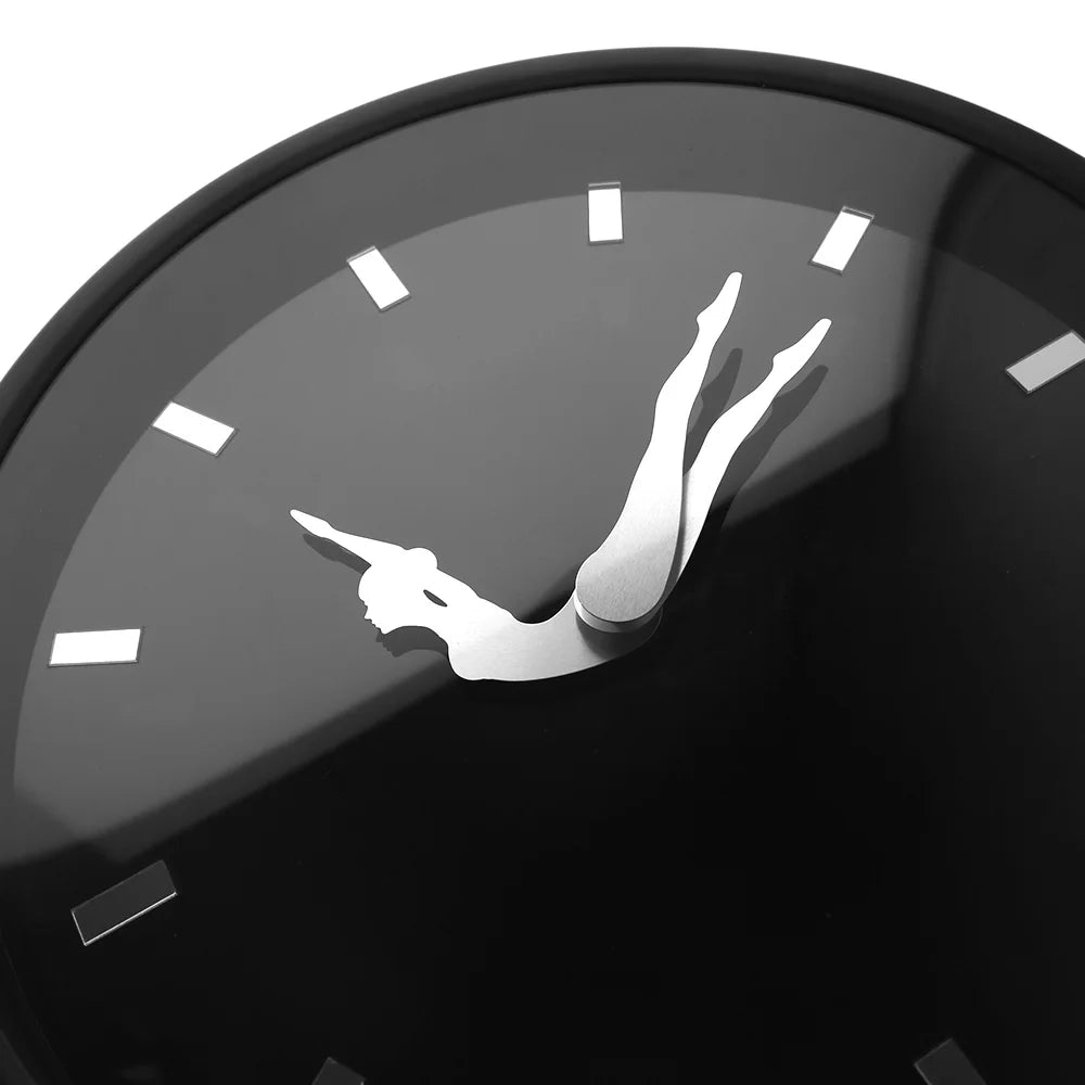 Sikunuo | Dancing Ballerina Artsy Modern Wall Clock