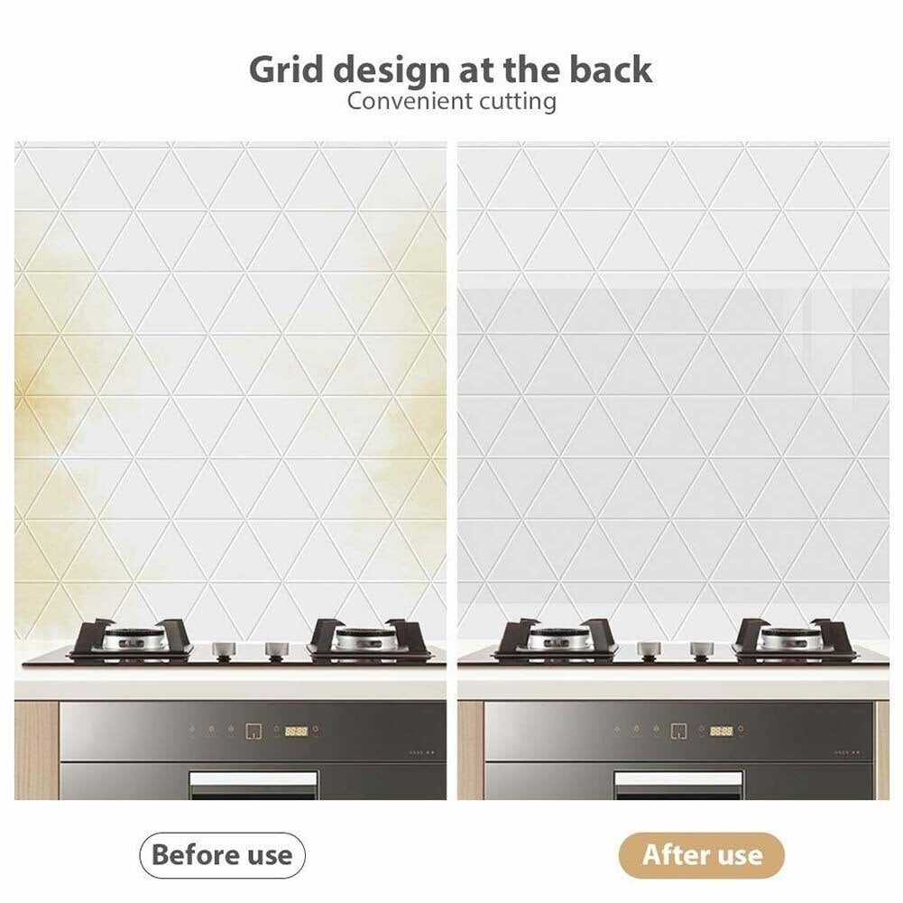 Sikunuo | Splash Proof Transparent Wall Protector Sticker