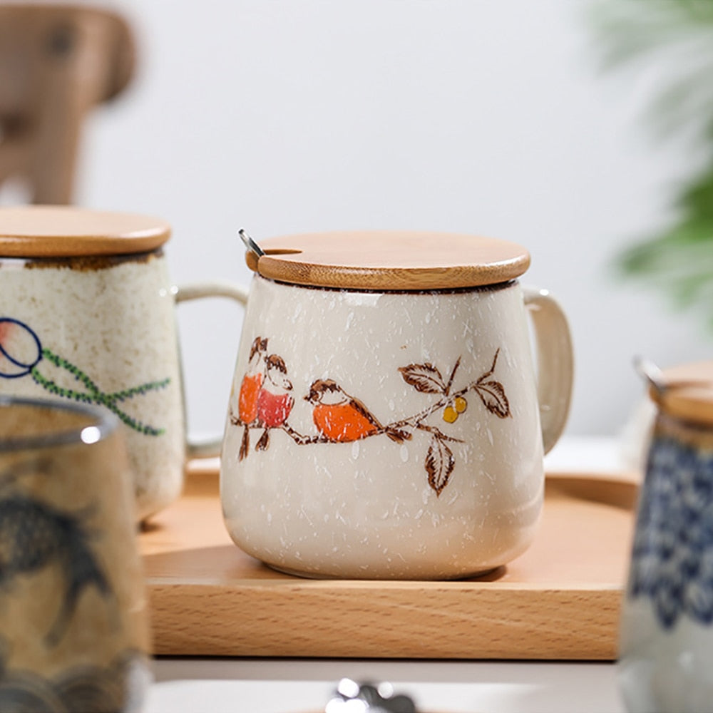Sikunuo | Japanese Retro Handmade Ceramic Cups