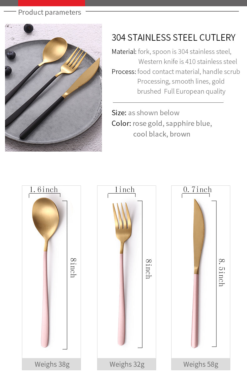 Sikunuo | Stainless Steel Elegant Table Tableware